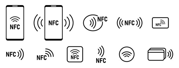 NFC icon set