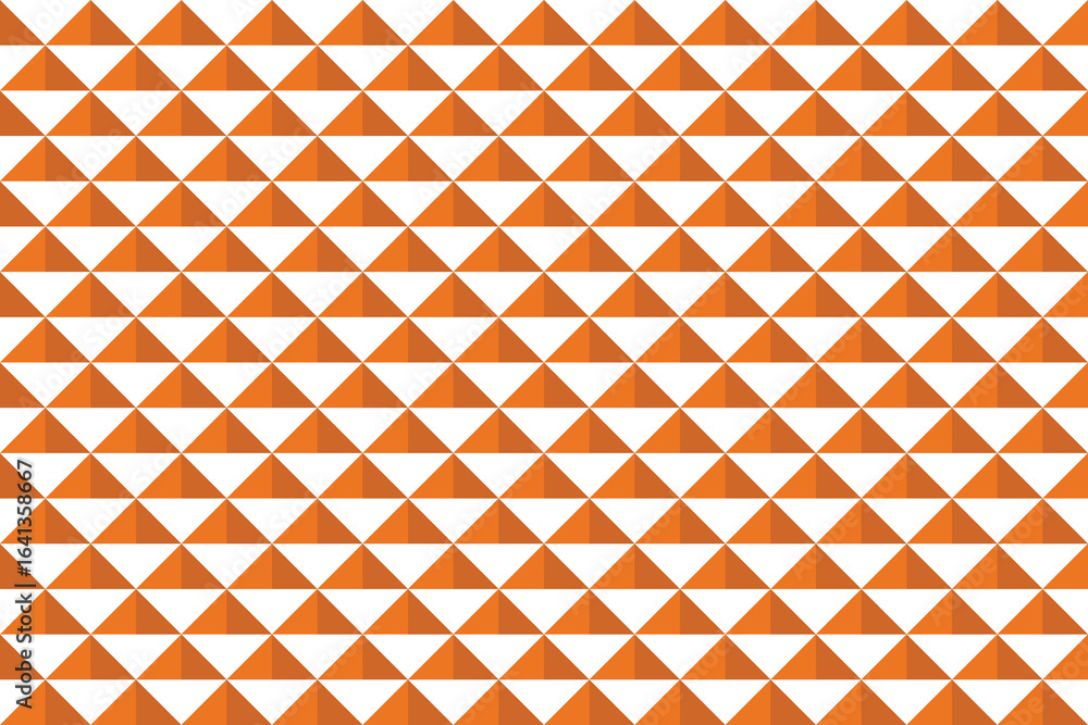 Aufkleber chocolate color triangle geometric pattern for background