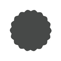 Label icon vector on white background