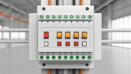Modern Energy Controller Panel for Network Management Systems