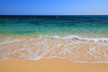 Sandy beach of Corralejo, Fuerteventura
