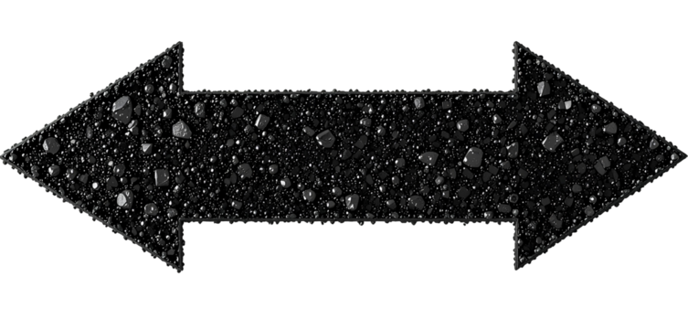 Simple Black Right-Pointing Arrow Minimalist Solid Vector Icon  isolated on transparent background