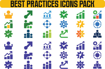 Practices Icon Pack 24 Essential Icons for Business  Presentations