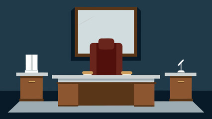 luxury ceo office marble desk leather seating