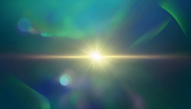abstract background photo with light lens flare effect