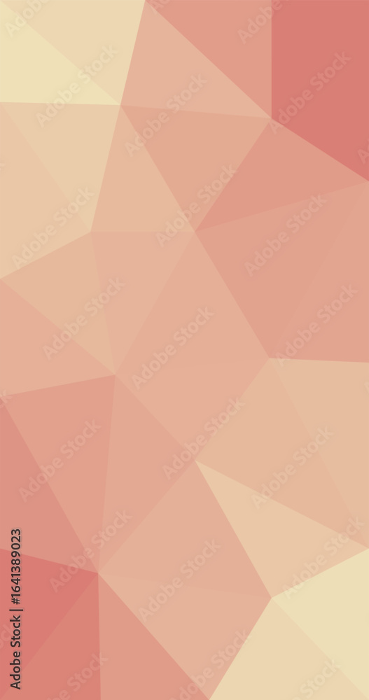 Aufkleber abstract low polygonal vertical background triangular design