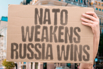 NATO weakens Russia wins — GEOPOLITICS. STRATEGY. SECURITY. MILITARY. CONFLICT. DIPLOMACY. POWER