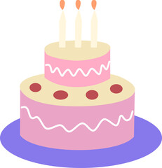 Birthday, anniversary cake