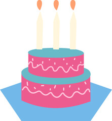 Birthday, anniversary cake