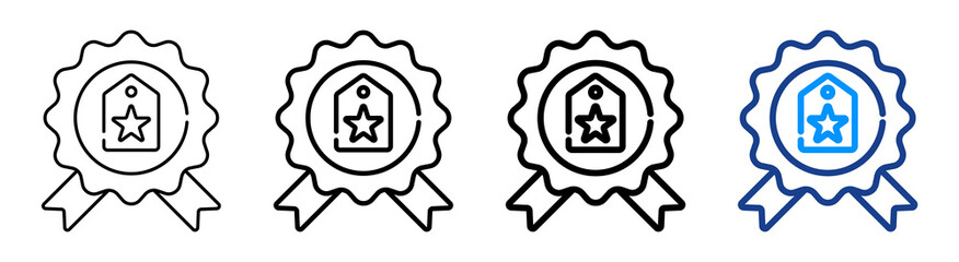 Best Seller Icon Multiple Outline Collection Set