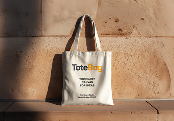 Cotton Tote Bag Mockup