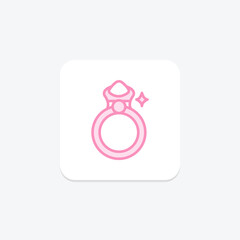 Moonstone Ring, vector, pixel perfect, illustrator file