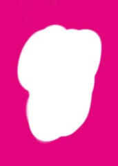 A modern digital abstract painting illustrates a random background image formed by the harmonious synergy of colors.