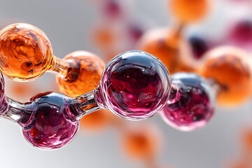 lipid molecules glow with vibrant beauty evoking wonder and scientific awe