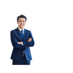 Young Asian Man in Business Attire Portrait