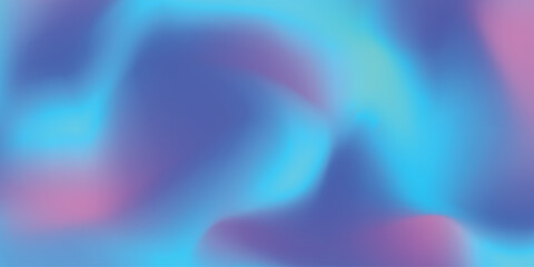 Modern neon blurred gradient background. Soft pastel color holographic backdrop. vector eps