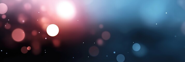 Abstract bokeh light background with soft gradient colors and circular highlights