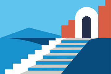 Fototapeta premium stairway to heaven