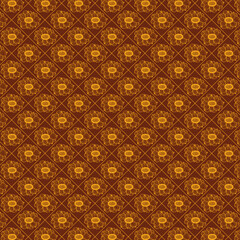 Elegant floral pattern background design