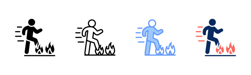 Inspired Action icon sheet multiple style collection