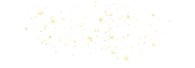 Sparkling gold stars on white. Perfect for celebrations, holidays, and more!