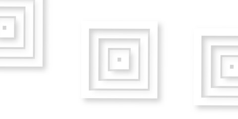 White squares abstract background. Realistic wall of cubes. Abstract composition of white square tiles creating modern 3D wall texture. white pattern backgrounds.