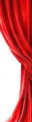 Red theater curtain