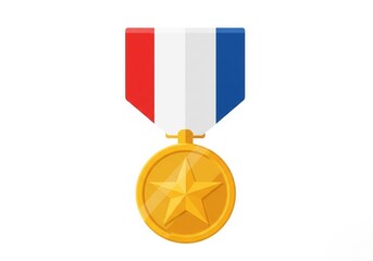 Naklejka premium Happy Veterans Day concept background. Illustration of Happy Veterans Day vector concept background for web design. USA flag, US flag, white background. High quality photo