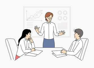 A Business Meeting that includes Comprehensive Presentations and Engaging Discussions