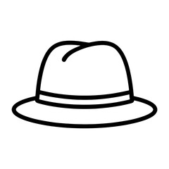 vector illustration of a hat
