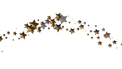 Sparkling stars, celebratory design, holiday background,  perfect for festive projects.