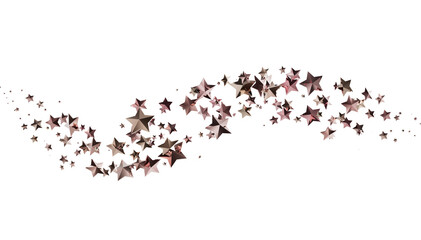 Sparkling rose gold stars design. Perfect for festive backgrounds, invitations, and more.