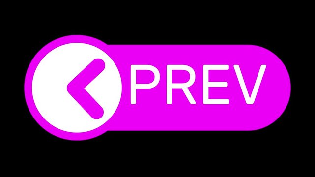 Animation prev navigation button.