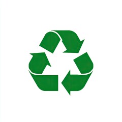 Obraz premium Green recycling symbol (1)
