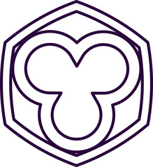 Gothic Ornament Outline