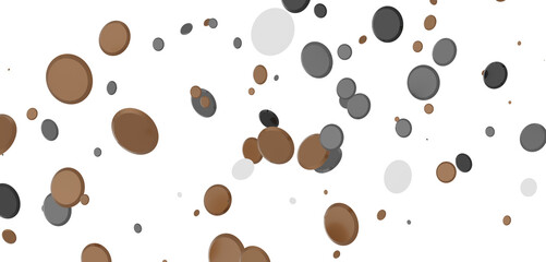 Confetti, paper triangle on the floor, fancy, colorful, celebration party