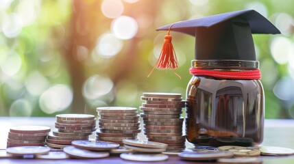 Cost of Education: Students Reviewing Tuition Bills, Budget Charts & Expense Trackers &ndash; Visualizing Fees, Scholarships & Financial Planning for Learning Costs in Educational Scenes