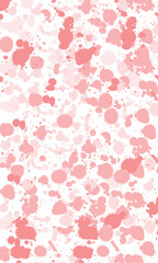 Large colorful ink splats vector pack