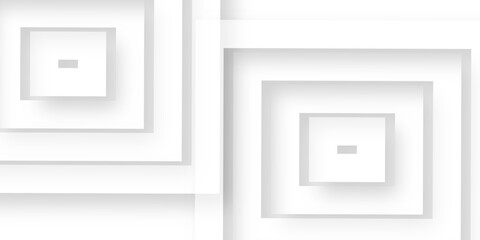 White squares abstract background. Realistic wall of cubes. Abstract composition of white square tiles creating modern 3D wall texture. white pattern backgrounds.
