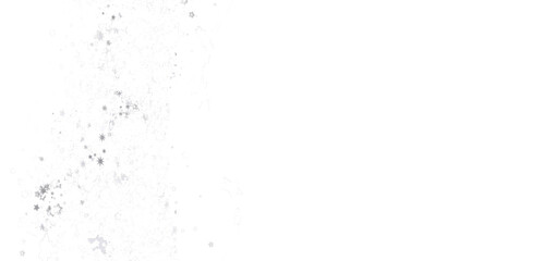 Abstract image featuring a white background and a scattering of small silver stars.