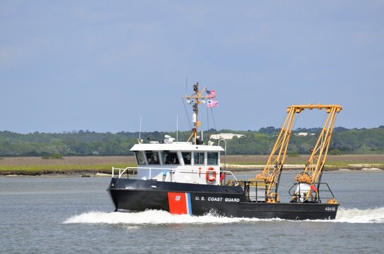 Coast Guard bouy tender boat