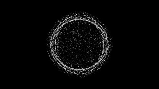 Mycelium Organic Ring Expanding - VFX