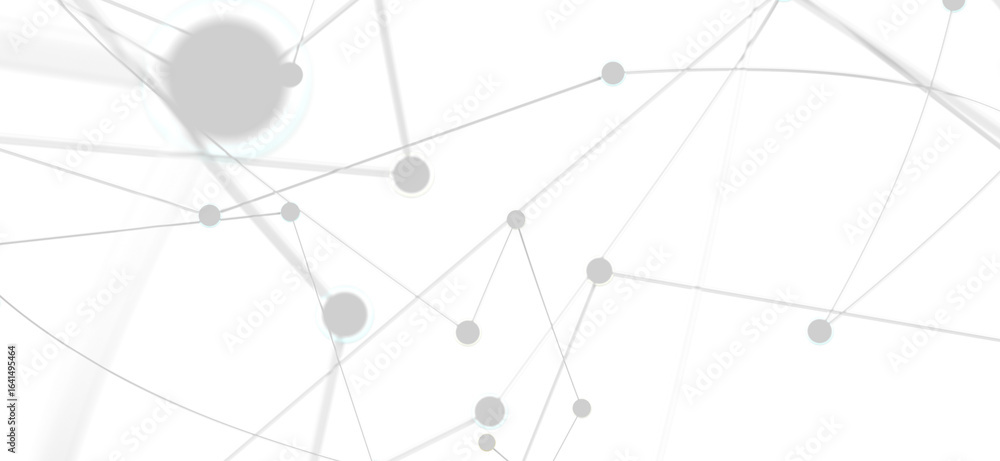 Poster clean, modern abstract image of network connections. ideal for tech, data, and communication concept