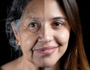 Exploring the Faces of Aging A Dual Perspective on Youthfulness and Maturity Across Time