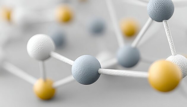 High-Resolution 3D Model of Molecular Structures and Cells Showcasing Intricate Biological Processes - Powered by Adobe