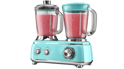 Electric blender with smoothie cup attachment ? excellent asset for kitchen tutorials and branding