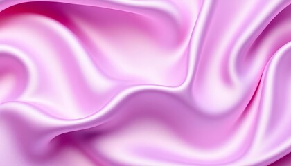 Obraz premium Abstract satin texture with gentle flowing curves, ample blank space, gradient, template