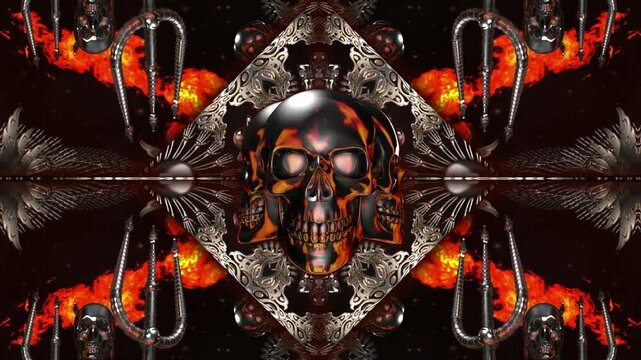 Hell Skull 03