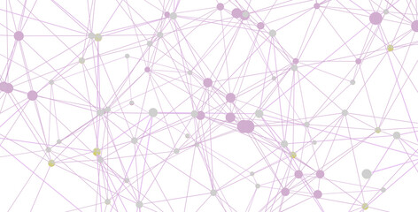 Abstract background with network connection dots and lines.  Perfect for technology, communication, and connection concepts.