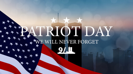 Patriot Day USA Background